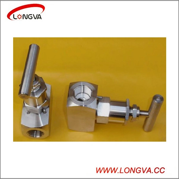 10000psi 1/4" Stainless Steel Sanitary High Pressure Flow Control Needle Valve