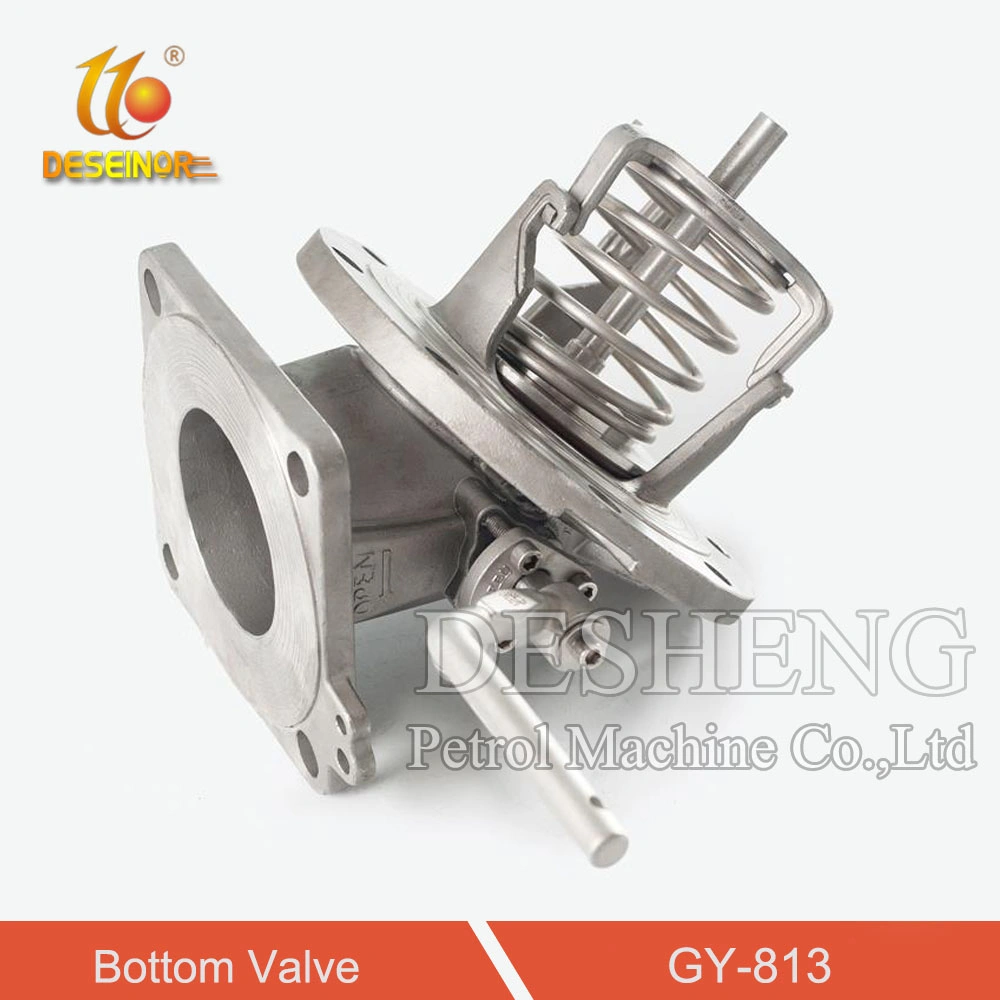 Stainless Steel 304 316L Manually Tank Bottom Ball Valve